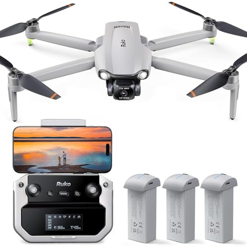 Ruko 1 Spare Battery and F11PRO 2 Plus, Drone for Adults with Camera