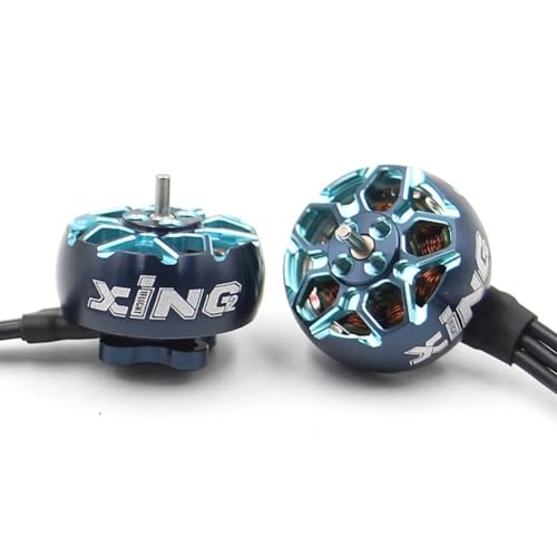 SPARKHOBBY XING2 1404 3800KV 4600KV Ultralight Brushless Motor 3~4S Lipo 1.5mm Shaft Suitable for 3~4inch Propeller Toothpick Drone (1PC 1404 3800KV) - style: 1PC 1404 3800KV