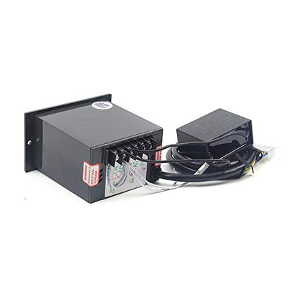 0-135RPM 120W 10K Variable Speed AC Gear Reduction Motor with Controller - color: 120W 10K