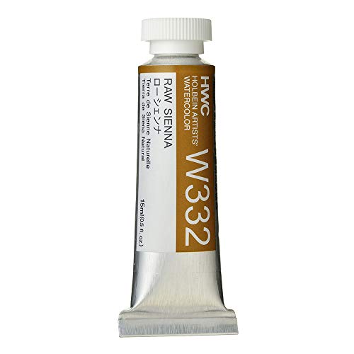 Holbein Artist's Watercolor 15ml Tube (Raw Sienna) W332