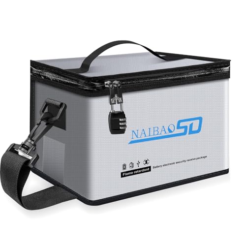 Fireproof Lipo Battery Safe Bag - color: Gray
