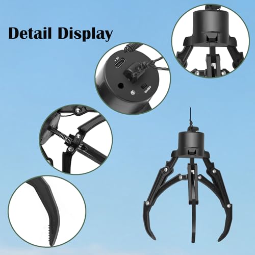 Universally Drone Manipulator Claw Hook Grabber Kit Remote Control - color: Universal Airdrop A