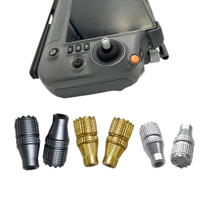 Joysticks Stick for DJI Matrice 4 RC Plus 2 Remote Controller Thumb Stickers Joystick Rocker Replacement Parts Matrice 4T 4E Drone Transmitter Accessories(Titanium) - color: Titanium