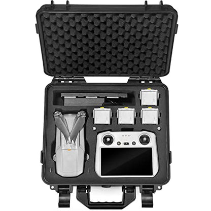 Lekufee Waterproof Hard Case Compatible with DJI Air 2S / 2, Fly More Combo,DJI RC 2, RC N3/N2/N1, and Accessories(Case Only)