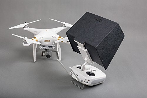 SummitLink 7 Inch iPad mini Sunshade Sun Hood Black for Phantom 4 Phantom 3 Professional Advanced Inspire 1 3DR Solo