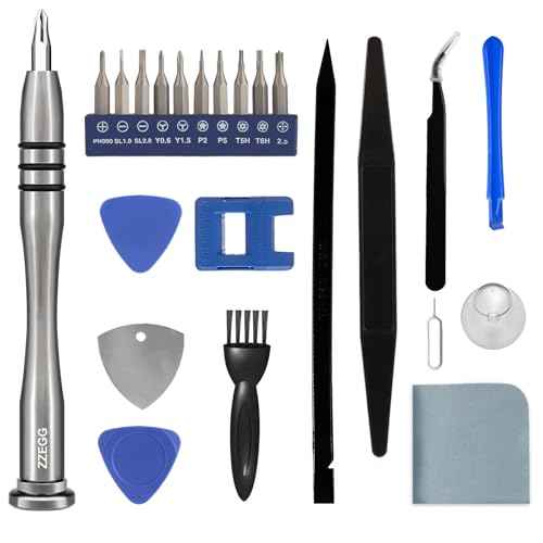 Screwdriver Repair Set Tool Cleaning Kit for Apple iPhone 5 6 6S 7 8 X XS XR SE 11 12 13 14 15 Plus Pro Max mini ipod,ipad,Mobile cell phones,Switch,watch,Glasses,Camera,Tablet,etc - style: 20 in 1