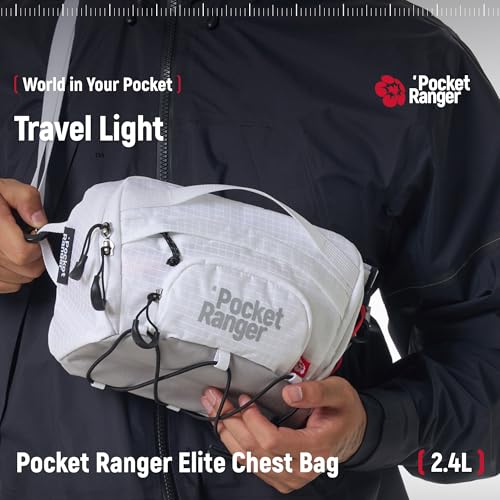 VSGO Pocket Ranger 2.4L Camera Waist Bag with Removable Padded Insert - color: White