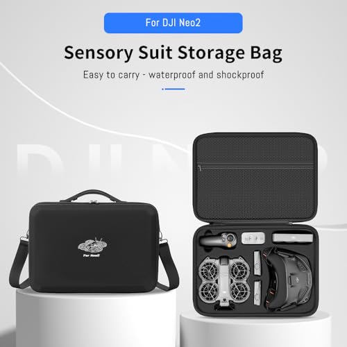 Neo 2 Carrying Case, Portable Shoulder Bag Trave case for DJI Neo 2 Drone