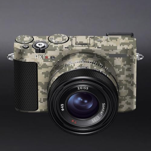 RX1RIII Anti-Scratch Camera Decal Skin for Sony RX1R III RX1RM3 Vinyl Wrap Protective Film Sticker Coat RX1R3 RX1RIII DSC-RX1RM3 (Digital Camo Desert, for Sony RX1RIII RX1RM3) - color: Digital Camo Desert