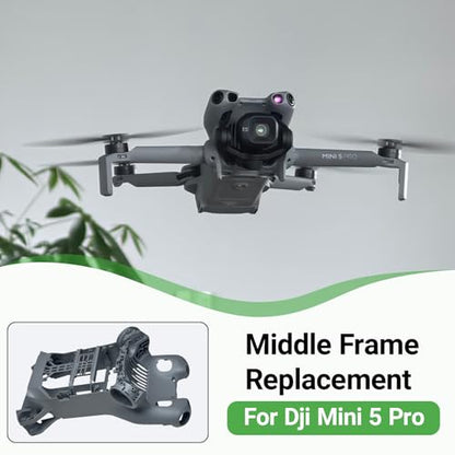 Middle Frame Replacement For Dji Mini 5 Pro Accessories,DJI Mini 5 Pro Middle Shell Replacement/Middle Cover/Body Frame Replacement,Original Drone Repair Parts