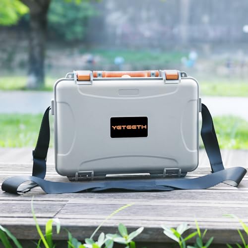 Hard Case for DJI Mini 3 Pro: with Custom Foam for DJI Mini 3/4 Pro Drone - color: Gray