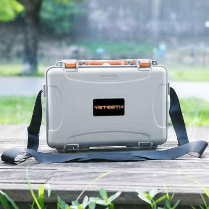 Hard Case for DJI Mini 3 Pro: with Custom Foam for DJI Mini 3/4 Pro Drone - color: Gray
