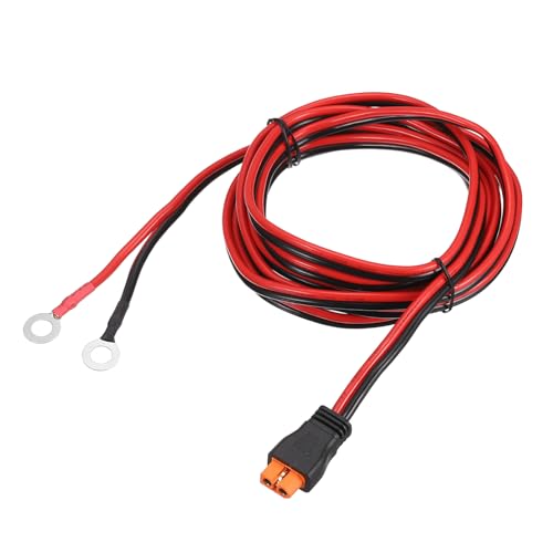 MECCANIXITY XT60i to O Ring Terminal Cable, 12AWG 10FT 300V XT60i Female to O Ring Eyelet Terminal Plug Connector for Lithium Batteries Solar Power Systems FPV Racing Drones - size: 12AWG 10FT, style: 300V