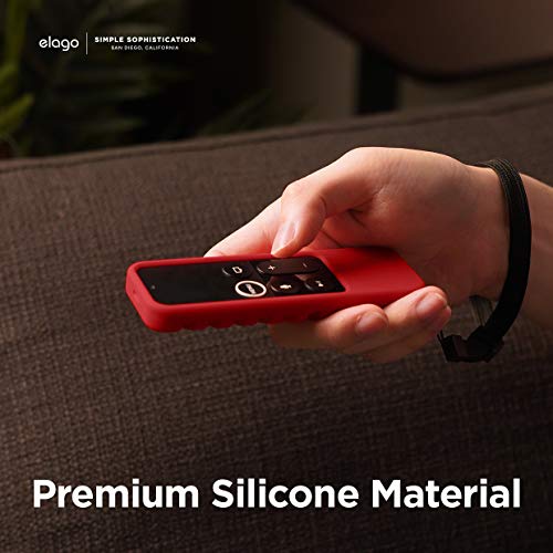 elago R3 Protective Case for Apple TV 4K Siri Remote 1st Generation - color: Red