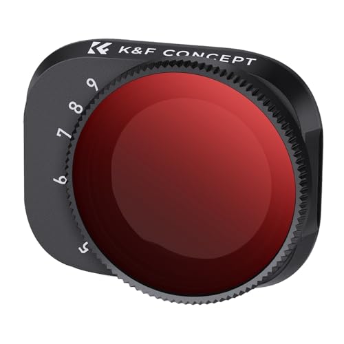 K&F Concept Mini 3 Pro Variable ND32-512 (5-9 Stop) ND Filter Compatible with DJI Mini 3 Pro, 28 Multi-Coated Mini 3 Pro Accessories - style: ND32-512