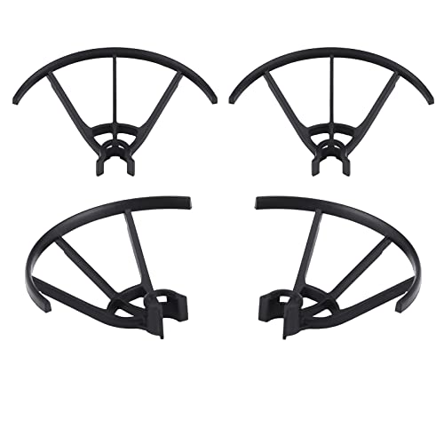 Agatige Drone Propellers Protectors, 4pcs/Set Ropellers Guard Strap Protector Removable Propellers Protector Anti-Collision Bumper Protective Cage Accessory for DJI Tello