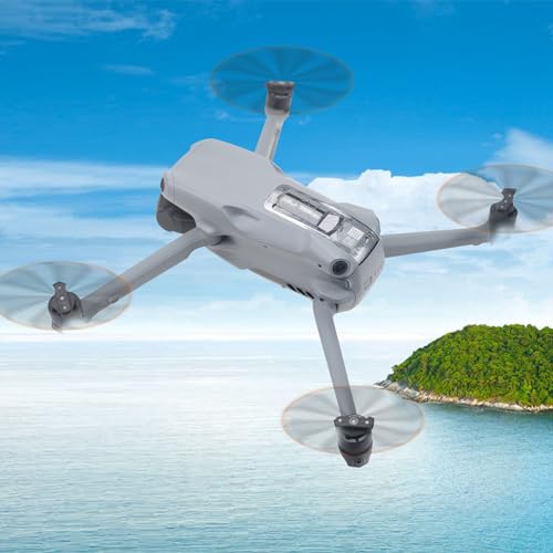 AIR 3 4G Module Compartment Cover Replacement - Lightweight Drone Module Protective Cover with Cooling Holes for DJI Mavic Air 3 (Transparent) - color: Transparent