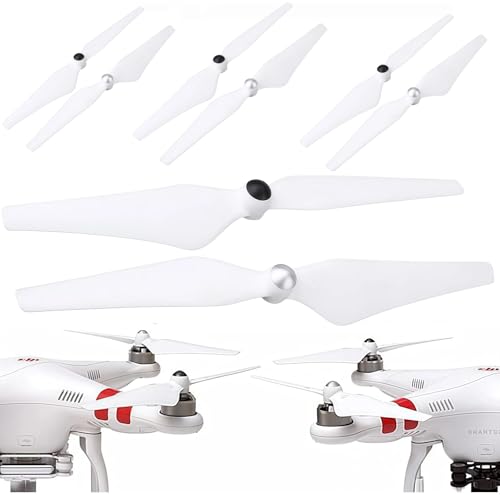 9450 Drone Propellers, 4 Pcs CW and 4 Pcs CCW Drone Propeller Blades, Self Locking Replacement Parts for Drones Blades Compatible with Phantom 1, 2, 3, 3PRO, FC40, E300 Drones