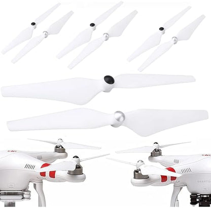 9450 Drone Propellers, 4 Pcs CW and 4 Pcs CCW Drone Propeller Blades, Self Locking Replacement Parts for Drones Blades Compatible with Phantom 1, 2, 3, 3PRO, FC40, E300 Drones