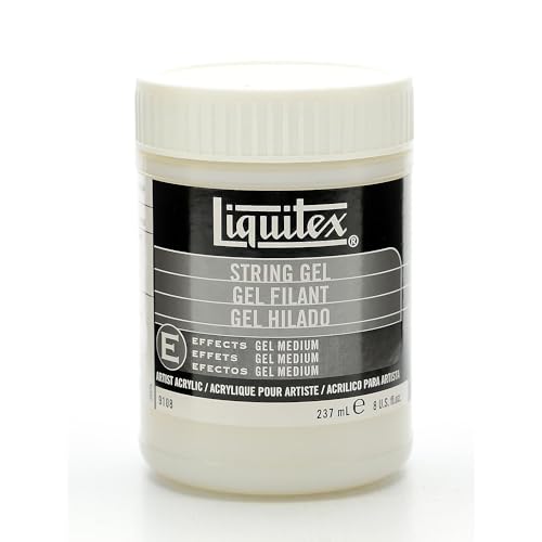 Liquitex Professional Effects Medium, 237ml (8-oz), String Gel - color: String Gel, size: 8 Fl Oz (Pack of 1), style: 8-oz