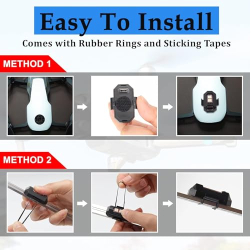 Wireless LED Drone Anti-Collision Strobe Lights Remote 16 Colors 4 Pack