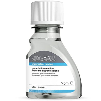 Winsor & Newton Watercolor Medium, Granulation Medium, 75ml Bottle - color: Granulation Medium, style: 2.5-oz Bottle