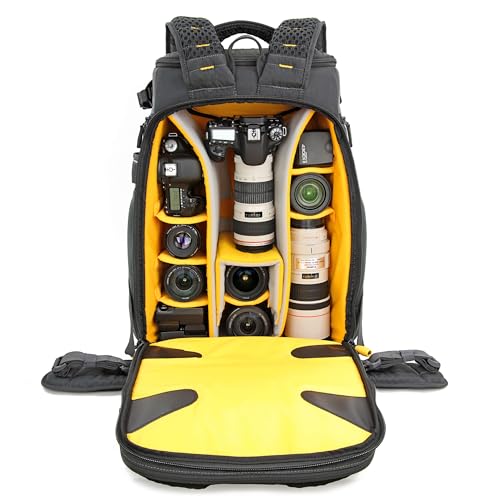 VANGUARD Alta Sky 53 Camera Backpack for Sony, Nikon, Canon, DSLR, Drones, Gray - size: AltaSky53
