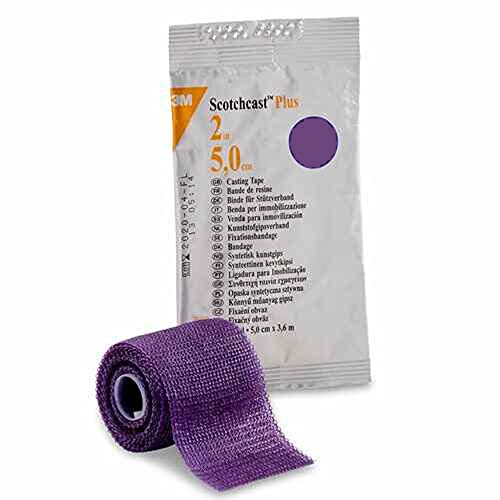 3M™ Scotchcast™ Plus Casting Tape, 82002U, 2"X4 yd, PURPLE - color: Purple, size: 2" x 4 yard