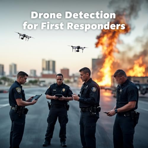 Police Drone & Pilot Detection Kit– Handheld Drone Detection & Tracking Tool | Real-Time Alerts for Law Enforcement, Event Security & Emergency Response | Portable Airspace Awareness Device