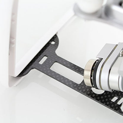 Glass Fiber Black Gimbal Guard Compatible with DJI Phantom 4/Phantom 3 Standard, Professional and Advanced, Protects Camera & Gimbal