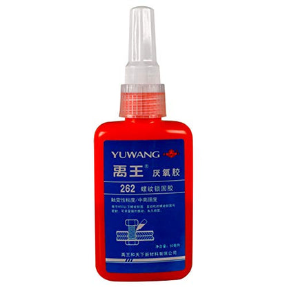 50ml 262 Threadlocker Adhesive Glue High Strength Thread Locker Prevent Oxidation for Screw Nut