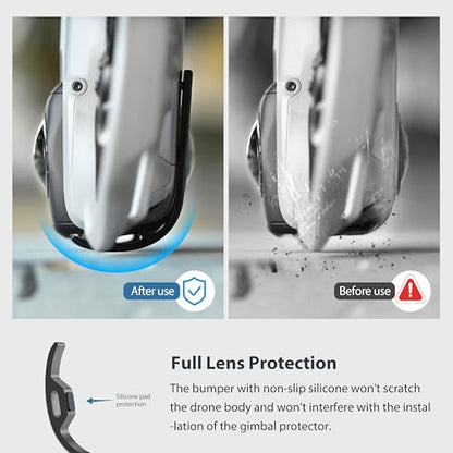 STARTRC Gimbal Bumper Guard for DJI Avata 360 Accessories, Aluminum Alloy Anti-Collision Protection Guard Bar for DJI Avata 360 Drone