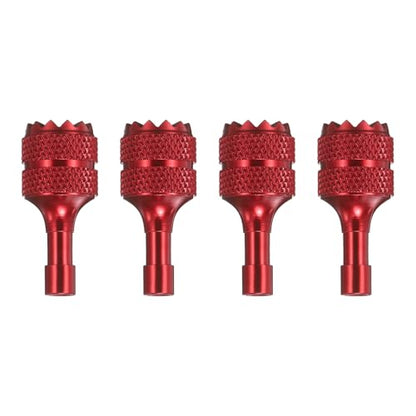 MECCANIXITY 2 Set Aluminum Controller Stick, Replacement Joystick Remote Controller Joystick Stick for Mini4 Pro Air3S Drone Remote Accessories, Burgundy - color: Burgundy