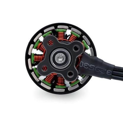 4pcs Surpass B3115 900KV Brushless Motors CW/CCW 5-6S for FPV Racing Drone Quadcopter with 250mm 18AWG Silicone Wires(Black)
