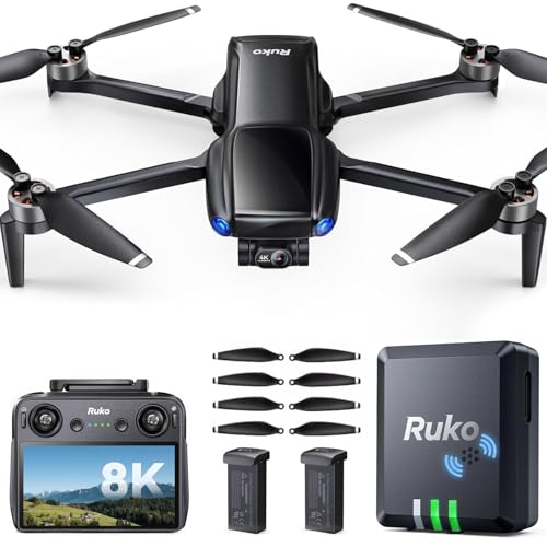 Ruko U11MINI 4K (RC3) Camera Drone for Adults and Ruko R111S RID Module