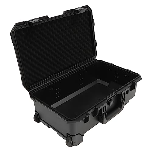 Waterproof Travel Camera Hard Case, Large, 22” x 14” x 9”, Black - color: Black
