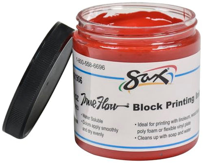 Ink SAX Block Printing Pint Primary RED