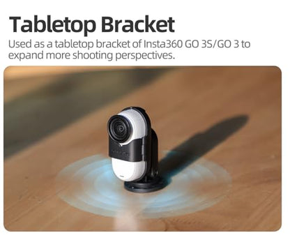 BTG 2 in 2 Flexible Silicone Strap & Magnetic Mount for Insta360 Go 3/ Go 3S Accessories
