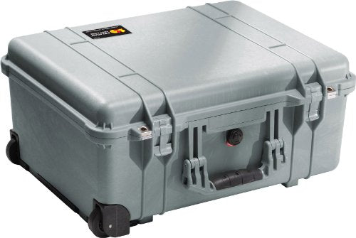 Pelican 1560 Camera Case With Foam (Silver) - color: Silver, style: With Foam