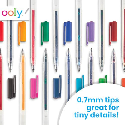 Ooly Color Luxe Gel Pens, Set of 12 - style: Color Luxe