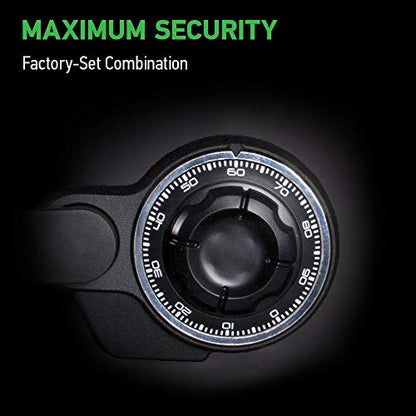 SentrySafe Black Fireproof Waterproof Floor Safe with Dial Combination Lock for Home or Office, 2.05 Cubic Feet, SFW205CWB - size: 2.05 cu. ft.