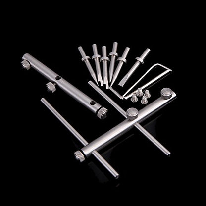 Andoer DSLR Professional Camera Lens Spanner Wrench Opening Opening Tool 3 Tips 10-100 mm for Canon Nikon Sony Olympus