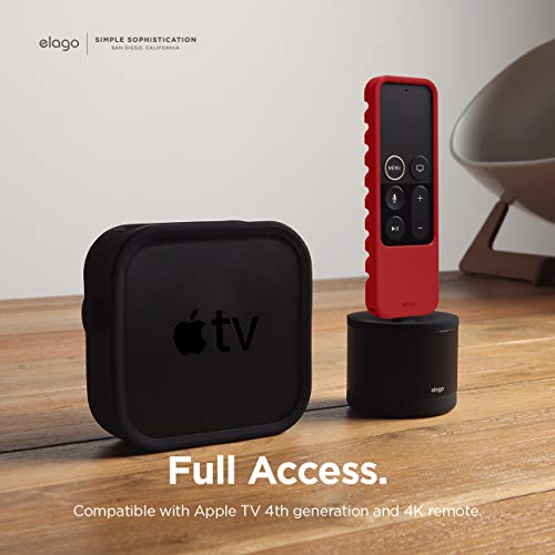elago R3 Protective Case for Apple TV 4K Siri Remote 1st Generation - color: Red