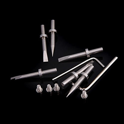 Andoer DSLR Professional Camera Lens Spanner Wrench Opening Opening Tool 3 Tips 10-100 mm for Canon Nikon Sony Olympus