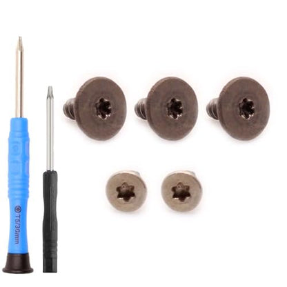 iMusk 5 pcs Original Pivot Hinge Torx Screws for DJI Mini 3/4/5 Pro Drones (3 pcs for Drone Body Securing and 2 pcs for Front Arm Securing), T5/T4 Screwdriver Included