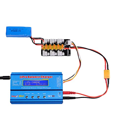 LiPo Battery Parallel Balance Charger Charging Board 1-3S with for JST Plug&Cable Replacement Parts for XT30 IMax B6 Accessory Part