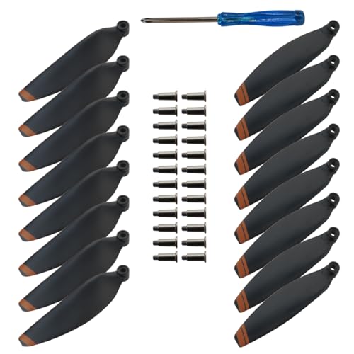 16Pcs Replacement Propellers with Screwdriver & Screws, Low-Noise and Quick-Release Blades Props for DJI Mini 2 / Mini SE/Mini 2 SE/Mini 4K Drone