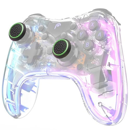Fosmon Performance Gaming Controller Thumb Grip Joystick Cap, Green, 2 Pair - color: Black & Green (Set of 4)