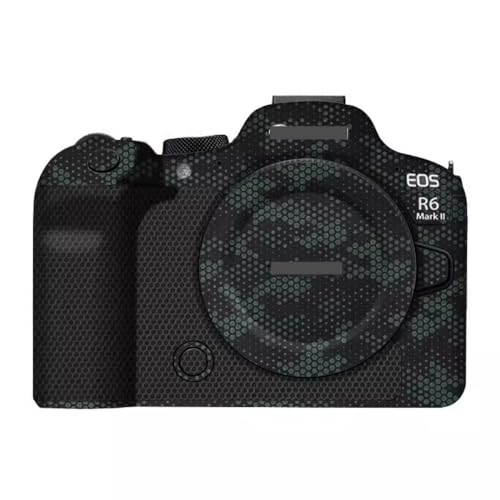 R6II R62 R6M2 Camera Decal Skin 3M Vinyl Wrap Film Protective Sticker Protector Coat for Canon EOS R6 Mark II 2 M2 MarkII Mark2 (Mamba Green) - color: Mamba Green