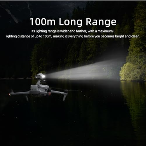 Spotlight Strobe Light for DJI Mini 5 Pro, Drone Night Navigation Flight Light Lamp Rechargeable LED Headlight Searchlight Spotlight for Mini 5 Pro Accessories (Searchlight) - color: Searchlight